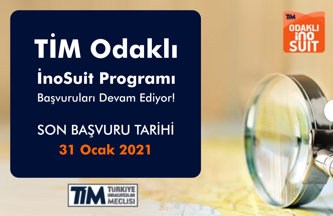 TİM Odaklı İnoSuit programı Hakkında